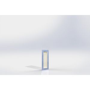 Waterdichte nis INSTALLATIEBOX-S Sunshower ROUND 884x277mm