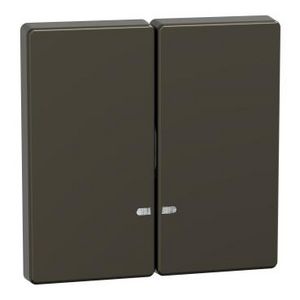Seriewip Controlevenster Mocca metallic Systeem D