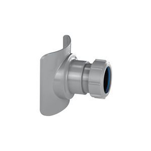Aansluitmof 50mm klem ABS grijs v. in gat Ø57mm bij 110mm standleiding McAlpine