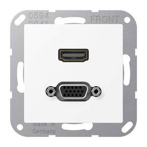 Afdekking A500 matwit voor HDMI/VGA