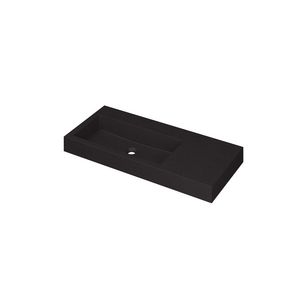Wastafel Quartz wasbak links zonder kraangat 3421235
