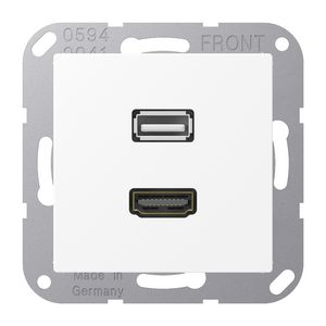 Afdekking A500 matwit voor HDMI/USB