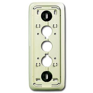 Montageplaat 3v opb AP creme