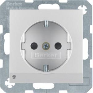 Wandcontactdoos RA led-orient. berker S.1/B.3/B.7 alulook
