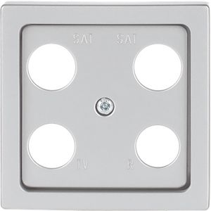 Centraalplaat satelliet f-aluzilver (1743-04-83)