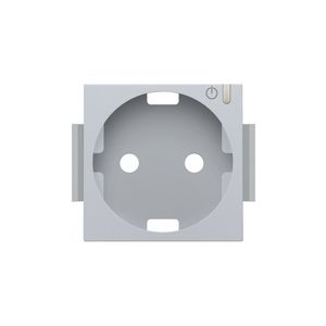 Afwerkingsset geconn. schakelbaar stopcontact+knop sterling