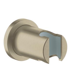 Rainshower wandhouder nickel geborsteld rond