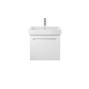 DURAVIT NO.1 #237555 wastafel 550mm wit met kraangat met overloop