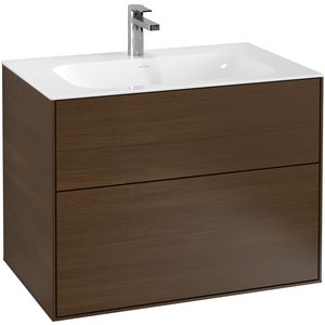 Finion onderkast v.wastafel 796x591x498mm walnut veneer
