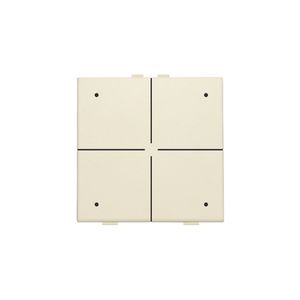 4-voudig drukknop leds/comfortsens. HomeControl cream