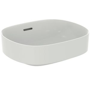LINDA-X Opb.wast Ovaal 450X380X155mm z. kr.gat overl Silk WH