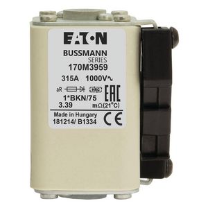 Zekering h. snelheid 315A AC 1000V 150kA compact 1 43 VVE=4