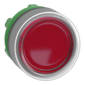red illumiated pushbutton head integRALLED booted cp grey