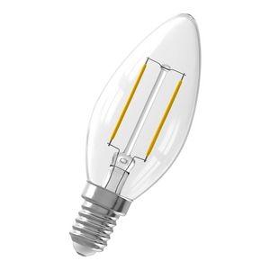 LED-lamp Bulb Fil C35 E14 2W 25W 250lm 2700K helder