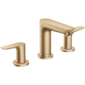 Wastafelmengkraan 110 3-gats Talis E 71733140 brushed bronze