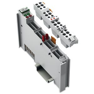 2-kanaals analoge ingang 4-20mA Single ended lichtgrijs