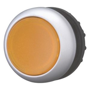 Signaaldrukknop vlak amber terugverend M22-DL-A VVE=10