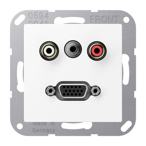 Afdekking A500 matwit voor Audio/Jack/VGA
