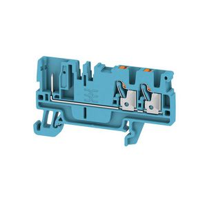 Insteekbaar PUSH IN Plug-in blauw 2.5 2.5mm² 2 VVE=50