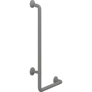 Handgreep met bocht 90 links 400x900mm PLUS antraciet