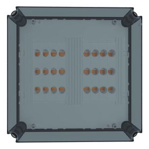 Kast Ci HxB=375x375mm 60mm RM voor 8x D02 MB 160A 3p