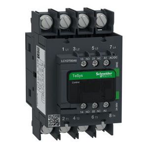 Contactor TeSys Deca 4P 80A 440V AC1 24-60V ACDC ringogen