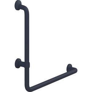 Handgreep met bocht 90 links 400x475mm PLUS donkerblauw