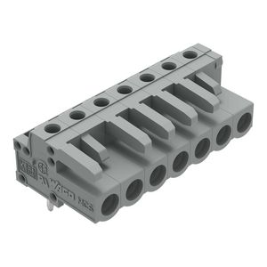 THT FE steker HA raster 5mm grijs 232-237 VVE=50