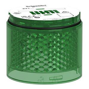 Flashing groen Colored lens
