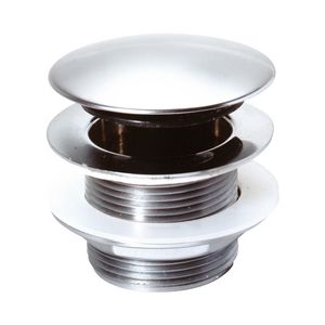 LX Badafvoerclicker chroom 1.1/2"x70mm McAlpine