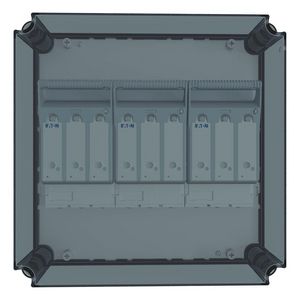 Kast Ci HxB=375x375mm 60mm RM voor 3x XNH00 MB 160A 3p