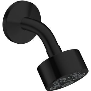 AXOR One hoofddouche 75 1 straalsoort + douchearm mat zwart