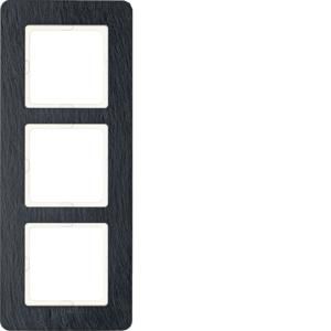 Afdekraam 3-v berker Q.7 leisteen