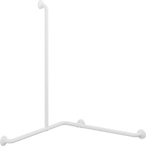 Hoekhandg. comb. douchestang 762x762x1090mm PLUS wit
