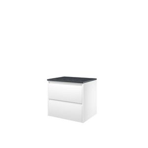 Proline Top afdekplt hardst en OK Sym GL wit/BLuSt 60x46