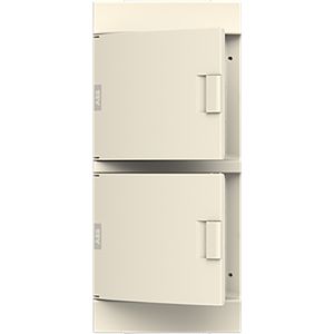 Installatiekast IP 41 4x12-modules incl deur wit