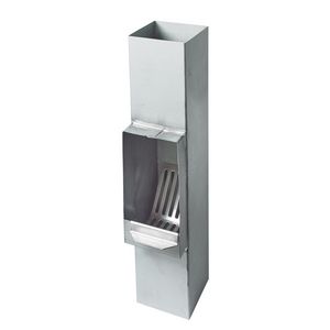 Zinken blue-grey HWA bladafscheider vierkant 100x100mm