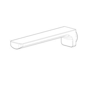 Uitloop 49x54x235mm chr