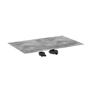 Douchegoot RainDrain Allround compl.set 1200 Stainless Steel
