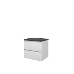 Proline Top afdekplt hardst en OK Sym Mat wit/BLuSt 60x46