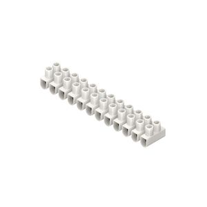 Kroonklemmenstrook wit 129.3  4mm²  12-polig