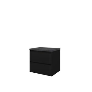 Proline Top afdekplt hardst en OK Sym Mat zwart/BLuSt 60x46
