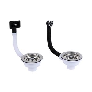 Mc.Alpine korfplug m.overloop RVS rechthoekig