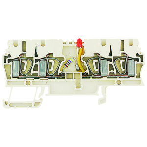 Component rijklem wit 2.5mm² 24 VVE=20