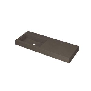 Wastafel Quartz wasbak links zonder kraangat 3421445