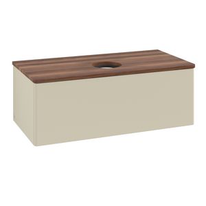 Wastafelonderkast Antao 1000x360x500mm S.Grey Matt Lacquer L31012HJ