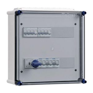 Groepenkast Duco 40A 4p en inst.aut.