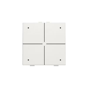 4-voudig drukknop leds/comfortsens. HomeControl white