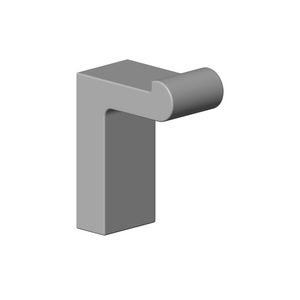 Haak 19x36x46mm chr gebors.