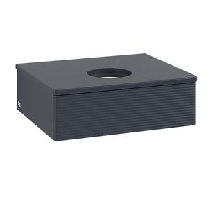 Wastafelonderkast Antao 600x190x500mm Mid.Blue Matt Lacquer K07110HG